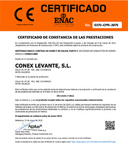 Certificado Marcado CE
